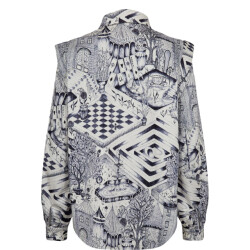 Nümph Numph nugardenia shirt 706259 cloud dancer