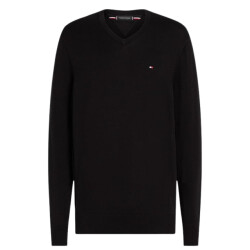 Tommy Hilfiger Heren geborduurd logo v hals sweater top