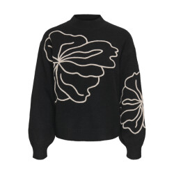 Jacqueline de Yong Jdyjella l/s flower pullover knt no