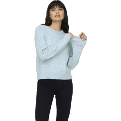 Only Onlisa life ls struct boxy oneck cc knt winter sky