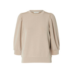 Selected Femme slftenny 3/4 sweat top noos 16082379 pure cashmere