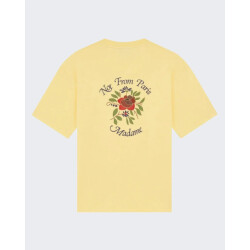 Drole De Monsieur Heren t-shirt slogan rose