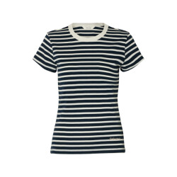 Selected Femme slfmilly ss tee 16100789 dark sapphire