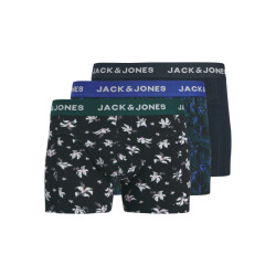Jack & Jones Heren boxershorts trunks jactodd gebloemd 3-pack