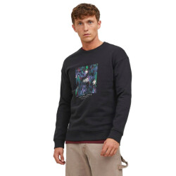 Jack & Jones heren sweatshirt crewneck jorsilverlake erkek - maat l