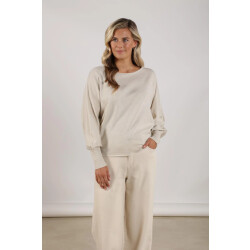 Nukus Nks03055 9 jorien pullover lurex sand