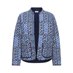 Jacqueline de Yong Jdymason ls quilted shacket wvn navy