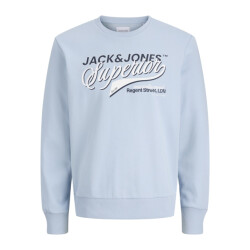 Jack & Jones Jjelogo sweat crew neck licht