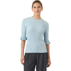 Y.A.S Yasmikla ss knit top s. noos skyway