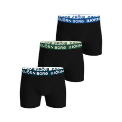 Björn Borg heren boxershort cotton stretch 3-pack - maat l