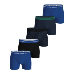 Björn Borg heren boxershort cotton stretch 5-pack blauw/multicolour/zwart maat s