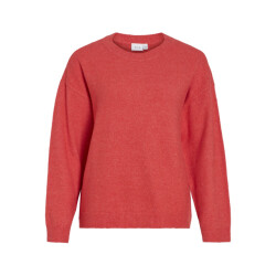Vila Viliga ls o-neck knit top noos framboos