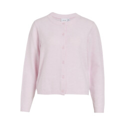 Vila Viliga ls o-neck knit cardigan noos licht