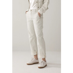 Summum 4s2918-12403 straight pant stripe