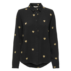 Only Onlnoella-mia l/s kiss shirt wvn cs