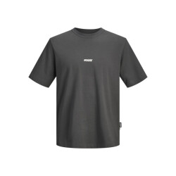 Jack & Jones Jcoclub back text prnt tee ss crew neck antraciet