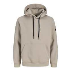 Jack & Jones Jcofusion sweat badge hood zand