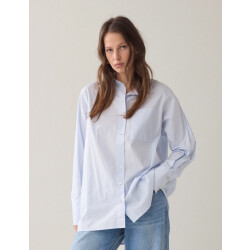 Summum 2s150-12119 423 blouse crispy poplin softblue