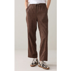 Summum 4s2948-12297 713 trouser suedine leather coffee