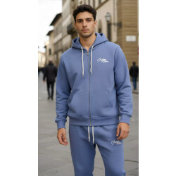 Indigo Denim Denim joggingpak heren royal blue