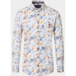 Casamoda Casual hemd lange mouw kent casual fit 126130340/100