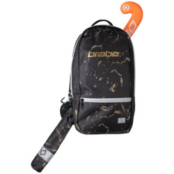 Brabo backpack fun marble black hockey rugzak -