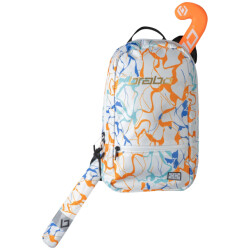 Brabo backpack fun marble white hockey rugzak -