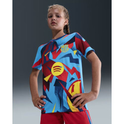 Nike fcb y nk df acdpr ss top kpmse replica voetbal trainingshirt korte mouw jongens -