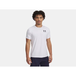 Under Armour ua heatgear fitted ss-wht training t-shirt korte mouw heren -
