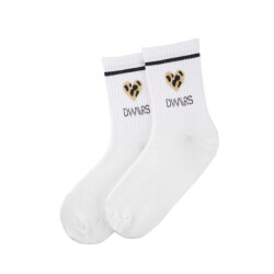 DWRS Label 1997-07 lyla socks leopard white