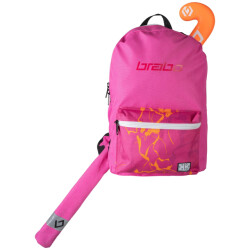 Brabo backpack force pink/marble pink hockey rugzak -