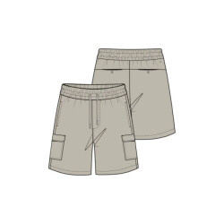 Pure Path Travel stretch cargo shorts