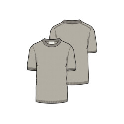 Pure Path Bouclé knit t-shirt