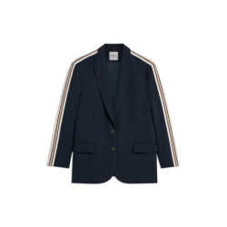 Summum Blazer with tape viscose blend 1s1283-124