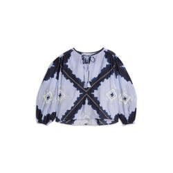 Summum Top cotton voile tie&die 2s3417-12423