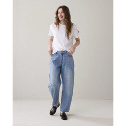 Summum 4s2746-5169 6 jeans cocoon leg vintage cotton twill vintagebluedenim