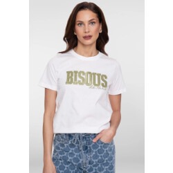 Geisha 62072-24 010 t-shirt bisous off-white/green