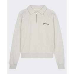 Flaneur Homme Heren signature raglan half zip