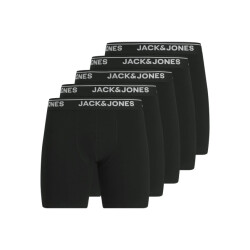 Jack & Jones Heren boxershorts lange pijp jachenry boxer briefs 5-pack effen