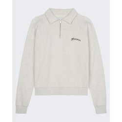 Flaneur Homme Heren signature raglan half zip