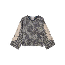 Summum Jacket blue jacquard 1s1284-12411