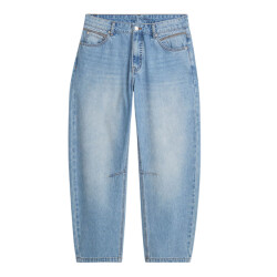 Summum Jeans cocoon leg vintage cotton twill jeans 4s2746-5169