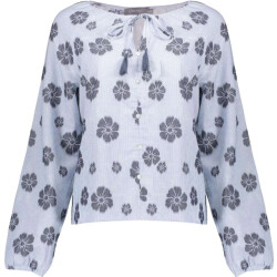 Geisha Top light blue