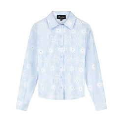 Elvira Collections Blouse falon-striped blue