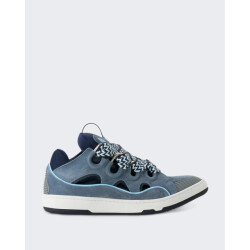 Lanvin Heren curb sneakers bicolor