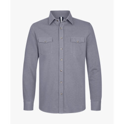 Profuomo overshirt western ppxf10001i m2 mid blue
