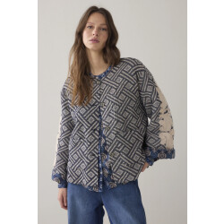 Summum 1s1284-12411 jacket jacquard reversible