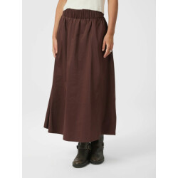 Neo Noir yara poplin skirt 158280 584 chocolate brown