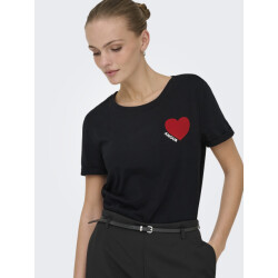 Only Onlvica s/s fold up velvet top box