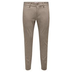 Only & Sons Onsmark tap ditsy 020934 pant licht